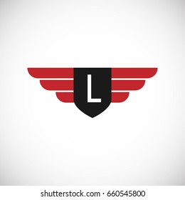 Initial Letter L logo design, vector icon template for professional branding and business.