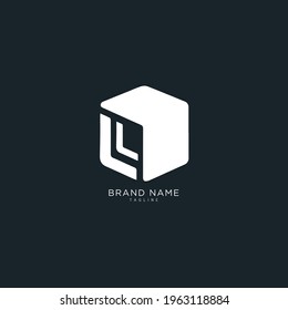 Initial letter L logo and LL logo vector graphic design, minimal, icon, font, symbol, sign, monogram, template, logotype, branding for premium business typeface.