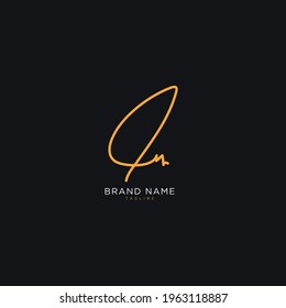 Initial letter L logo and LL logo vector graphic design, minimal, icon, font, symbol, sign, monogram, template, logotype, branding for premium business typeface.