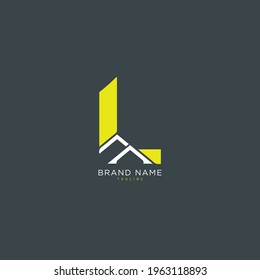 Initial letter L logo and LL logo vector graphic design, minimal, icon, font, symbol, sign, monogram, template, logotype, branding for premium business typeface.