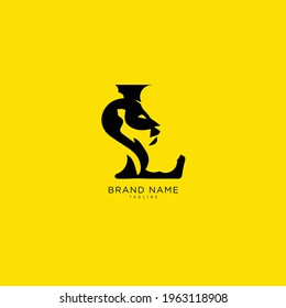 Initial letter L logo and LL logo vector graphic design, minimal, icon, font, symbol, sign, monogram, template, logotype, branding for premium business typeface.