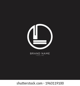 Initial letter L logo and LL logo vector graphic design, minimal, icon, font, symbol, sign, monogram, template, logotype, branding for premium business typeface.