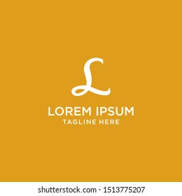 
Initial Letter L  Logo Luxury Vector Design Template .
