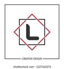 Initial Letter L Logo Template vector design
