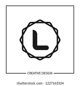 Initial Letter L Logo Template vector design