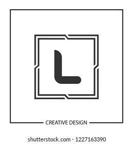 Initial Letter L Logo Template vector design