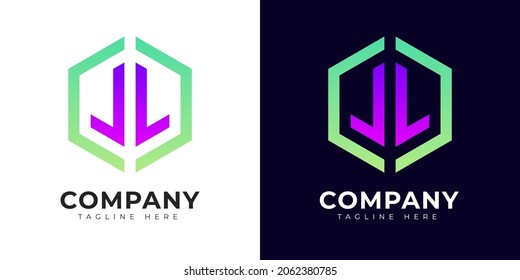Initial letter l logo vector design template. Modern gradient style l logo design.