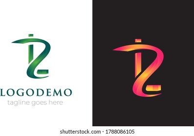 Letra inicial vectorial de la plantilla del logotipo de L & S.Diseño del logotipo de L & S abstracto moderno con forma colorida.
diseño de logotipo monocasco y elegante, Icono de vectores de letras profesionales marca de Word diseño de logotipo mínimo.