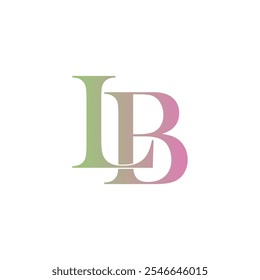 Initial Letter LB Logo Design Outstanding Creative Modern Symbol  Sign