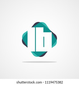 Initial Letter LB Logo Template Vector Design