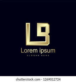 Initial Letter LB Logo Template Vector Design