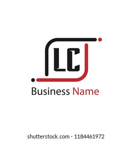 Initial Letter LC Logo Template Design