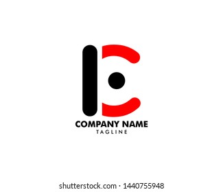 Initial Letter LC Logo Template Design