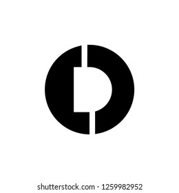 Initial Letter LD Logo Template Design