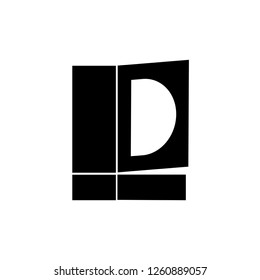 Initial Letter LD Logo Template Design