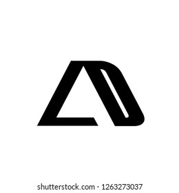 Initial Letter LD Logo Template Design