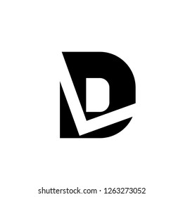 Initial Letter LD Logo Template Design