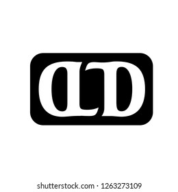 Initial Letter LD Logo Template Design