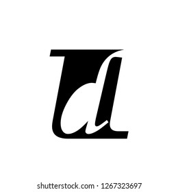 Initial Letter LD Logo Template Design