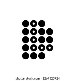 Initial Letter LD Logo Template Design