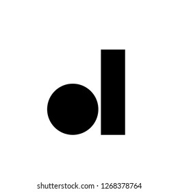 Initial Letter LD Logo Template Design