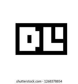 Initial Letter LD Logo Template Design