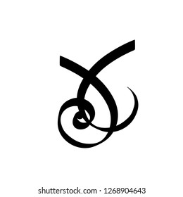 Initial Letter LD Logo Template Design