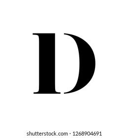 Initial Letter LD Logo Template Design