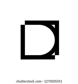 Initial Letter LD Logo Template Design