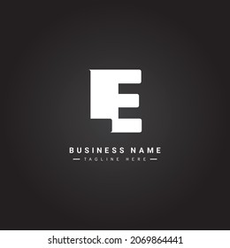 Initial Letter LE Logo - Minimal Business Logo