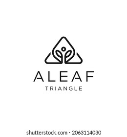 Initial Letter A Leaf Life Natural Logo Design Inspiration