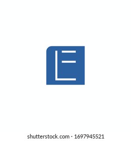 Initial letter lf logo or fl logo vector design templates