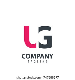 Initial Letter LG Design Logo
