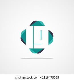 Initial Letter LG Logo Template Vector Design