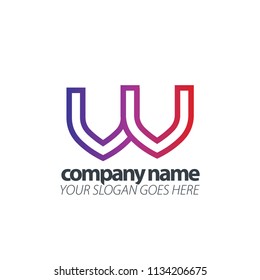 Initial Letter Linked Design Logo