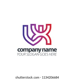 Initial Letter Linked Design Logo