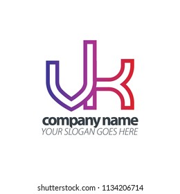 Initial Letter Linked Design Logo