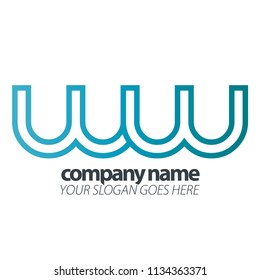 Initial Letter Linked Design Logo