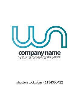 Initial Letter Linked Design Logo