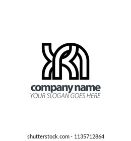 Initial Letter Linked Design Logo