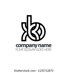 Initial Letter Linked Design Logo