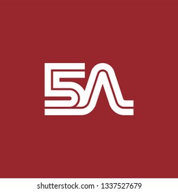 Initial Letter Linked Design Logo Template