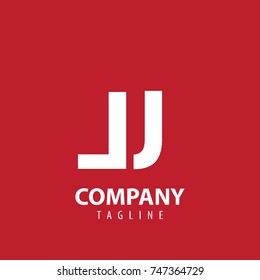 Initial Letter LJ Design Logo