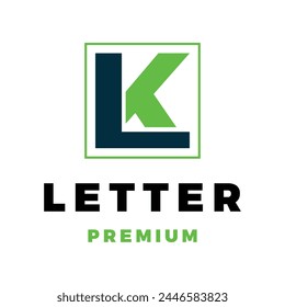 Initial Letter LK Icon Vector Logo Template Illustration Design