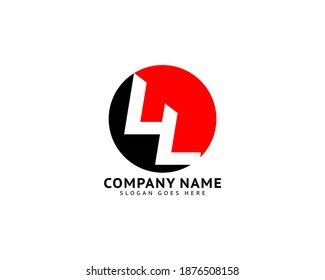 Initial Letter LL Logo Template Design