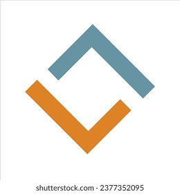 Initial Letter LL Symbol Design Template Elements