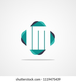 Initial Letter LM Logo Template Vector Design