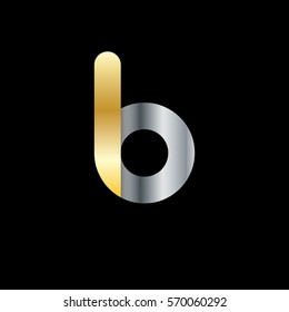 Initial Letter LO B Rounded Lowercase Logo