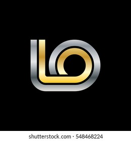 Initial Letter LO IO Linked Design Logo