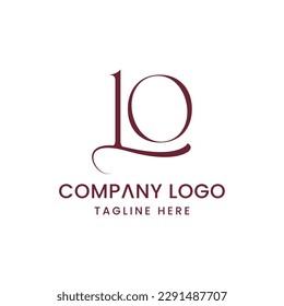 Initial Letter LO Logo Design Outstanding Creative Modern Symbol Sign